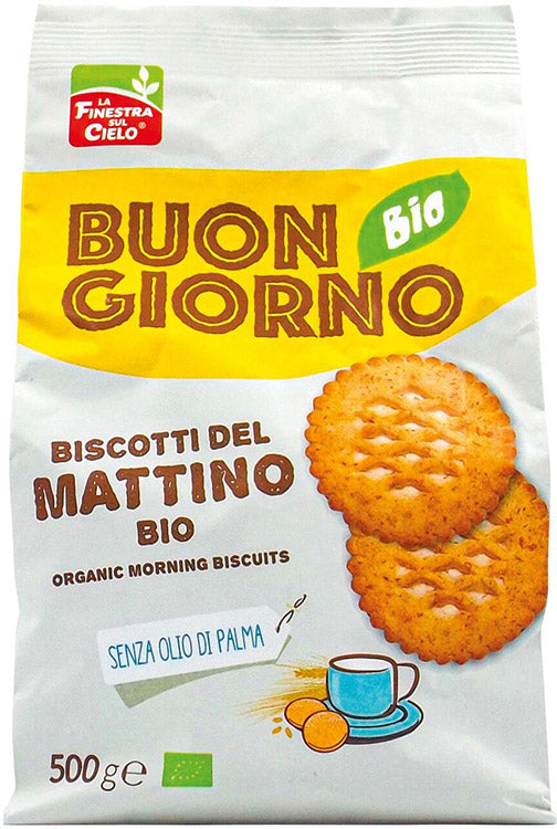 BUONGIORNOBIO BISCOTTI MATTINO 500 G BIO