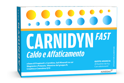 Carnidyn Fast Magnesio/Potassio 20 Bustine