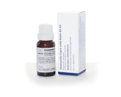 CHAMOMILLA CUPRO CULTA RADIX RH*orale gtt 3 DH 20 ml