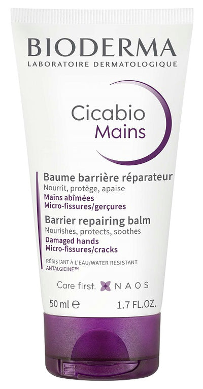 BIODERMA Cicabio Mains Crema mani danneggiate screpolate fissurate 50 ML