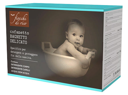 COFANETTO BAGNETTO FIOCCHI DI RISO