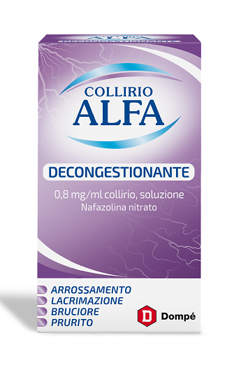 COLLIRIO ALFA DECONGESTIONANTE 0,8 MG/ML COLLIRIO, SOLUZIONE