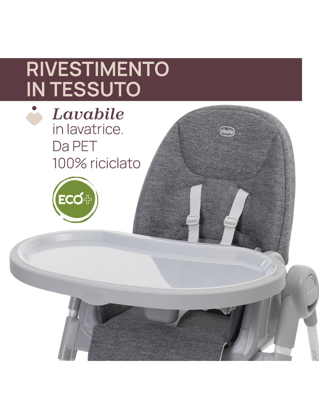 Chicco Seggiolone polly armonia carrara