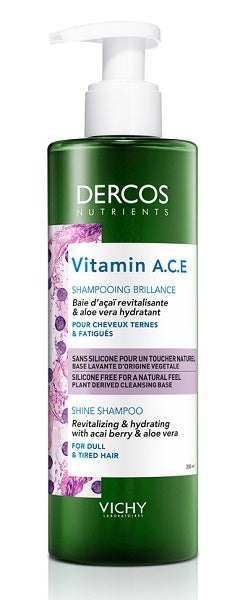 Vichy Dercos Nutrients Vitamin Shampoo Illuminante 250 ml - Vichy Dercos Nutrients Vitamin Shampoo Illuminante 250 ml
