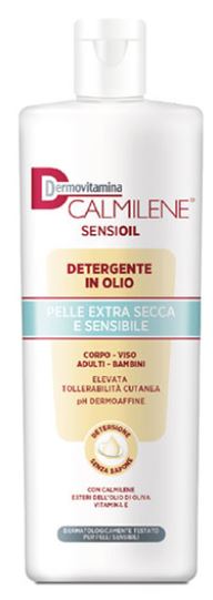 DERMOVITAMINA CALMILENE SENSIOIL DETERGENTE IN OLIO SENZA SAPONE PER PELLE EXTRA SECCA E SENSIBILE 500 ML