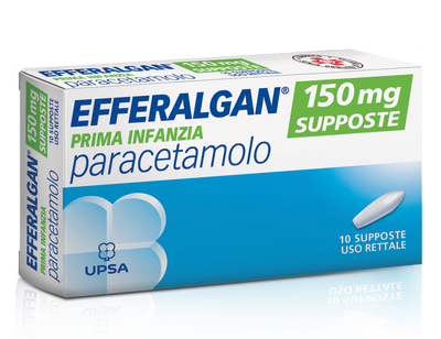 EFFERALGAN*10 supp 150 mg