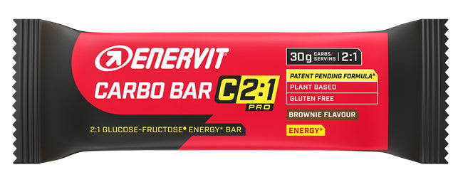 Enervit Carbo Bar C2:1 Pro Barretta Energetica 45g Gusto Brownie Scad.10/25