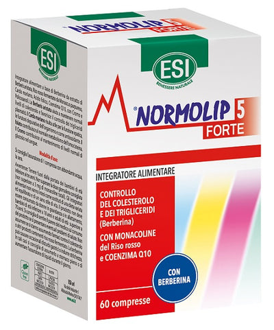 Normolip 5 Forte 60 capsule integratore colesterolo e trigliceridi