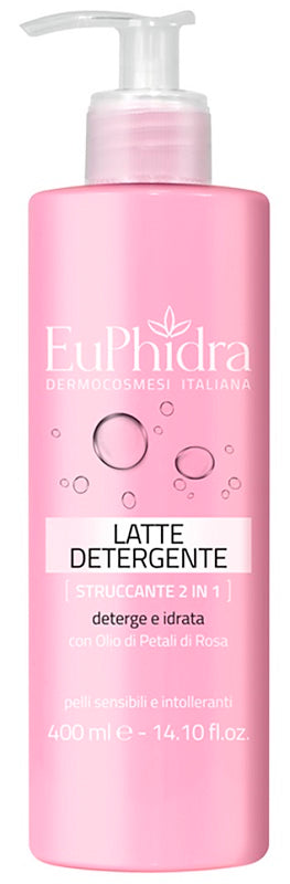 EUPHIDRA LATTE DETERGENTE STRUCCANTE 2IN1 400 ML