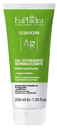 EUPHIDRA SEBANORM AG GEL DETERGENTE 200 ML