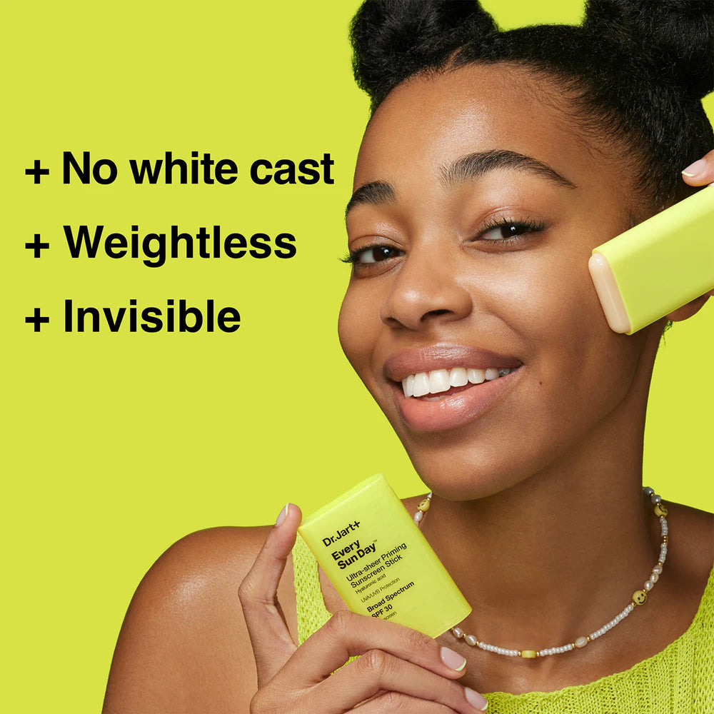 Dr. Jart+ Every Sun Day Ultra-Sheer Priming Sunscreen Stick crema abbronzante in bastoncino