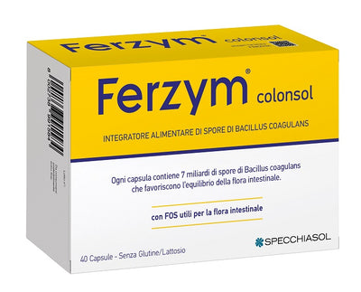 FERZYM COLONSOL 40 CAPSULE SCAD. 03/26