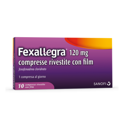 FEXALLEGRA 120 MG COMPRESSE RIVESTITE CON FILM
