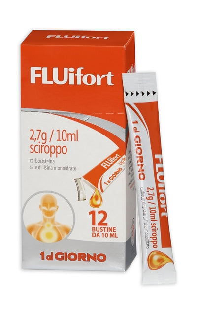Fluifort Sciroppo 12 Buste 2,7G/10ml