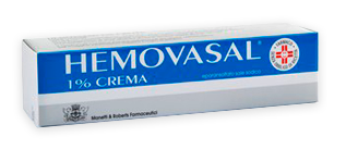 HEMOVASAL*crema derm 30 g 1%