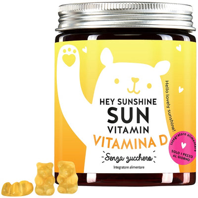 BEARS WITH BENEFITS Hey Sunshine Sun Vitamina D 45 Orsetti Gommosi