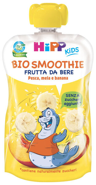 HIPP BIO SMOOTHIES MELA/BAN/PESCA 120 ML