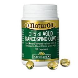 I NATUROLI OLIO DI AGLIO BIANCOSPINO OLIVO 70 PERLE
