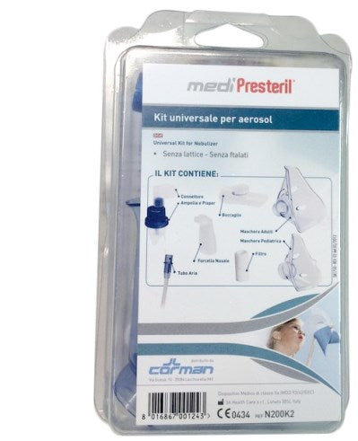 Medipresteril Kit Nebulizzazione Universale Per Aerosol