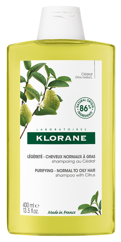 Klorane Shampoo Alla Polpa Di Cedro Leggero 400ml Purificante