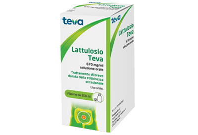 LATTULOSIO (TEVA)*orale soluz 200 ml 670 mg/ml flacone