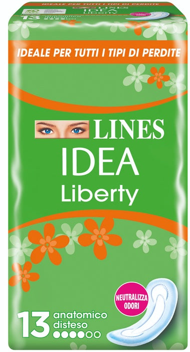 LINES IDEA LIBERTY DWCT ANATOMICI 13 PEZZI