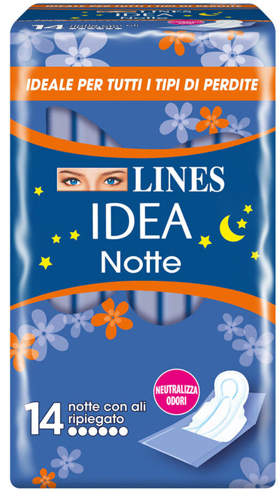 LINES IDEA NOTTE CON ALI RIPIEGATE 14 PEZZI