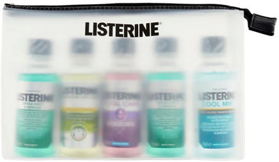 LISTERINE POCHETTE 5 PEZZI DA 95 ML