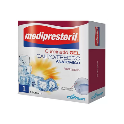 Medipresteril Cuscinetto Caldo/Freddo Anatomico 11x24 cm