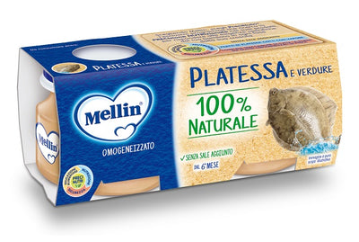 MELLIN OMOGENEIZZATO PLATESSA 4X80 G