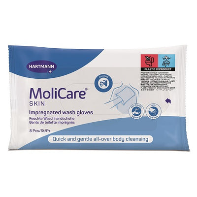 MOLICARE SKIN MANOPOLE UMIDIFICATE 8 PEZZI