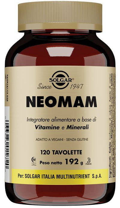 Solgar Neomam 120 Tavolette