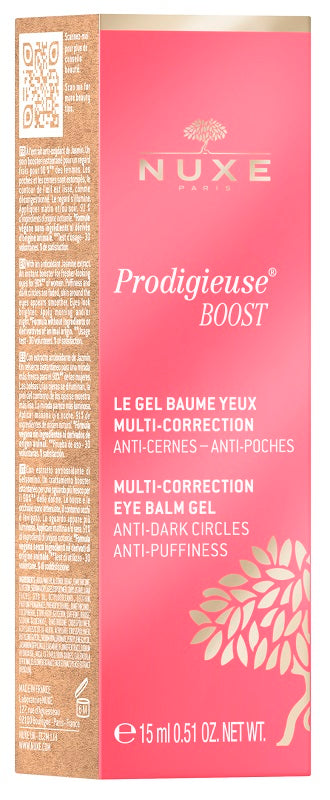 NUXE PRODIGIEUSE BOOST GEL BALSAMO OCCHI MULTI-CORREZIONE 15ML