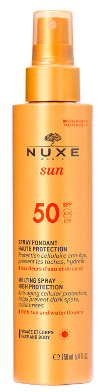 NUXE SUN SPRAY SOLARE VISO E CORPO ALTA PROTEZIONE SPF50 150ML