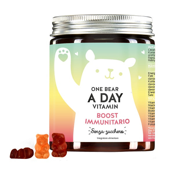 BEARS WITH BENEFITS Immun Support Senza Zucchero 45 Orsetti Gommosi