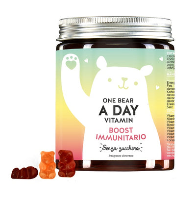 BEARS WITH BENEFITS Immun Support Senza Zucchero 45 Orsetti Gommosi