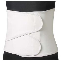 PANCERA POST-OPERATORIA DOPPIA REGOLAZIONE BIANCA IN TESSUTOBI ELASTICO IN COTONE 105-115 CM XXL