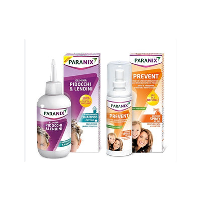 Bipacco Paranix Trattamento Shampoo + Lozione Spray Preventivo