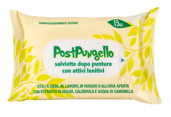 POST PUNGELLO SALVIETTE LENITIVE 15 PEZZI