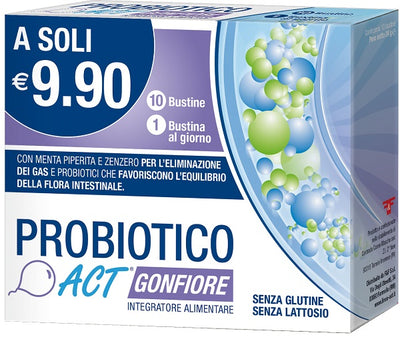 PROBIOTICO ACT GONFIORE 10 BUSTINE