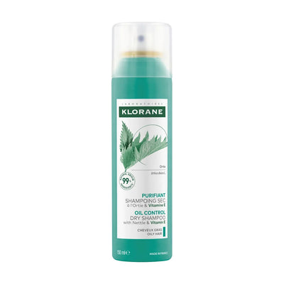 KLORANE Shampoo Secco Ortica Purificante 150 Ml - Per Capelli Grassi