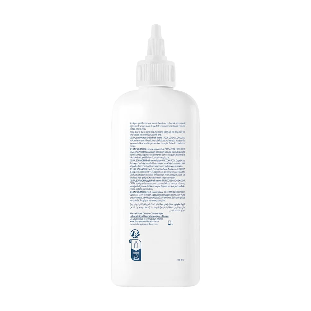 Ducray Kelual Squanorm Lozione Fresh Control - Per Forfora E Sensazione Di Prurito 200 ml