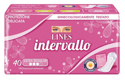 PROTEGGISLIP LINES INTERVALLO RIPIEGATO 40 PEZZI