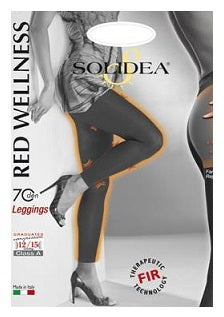 RED WELLNESS 70 LEGGINS MOKA 2M