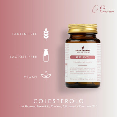 Rescue COL 60 cpr colesterolo sotto controllo - Lab.Pavaglione