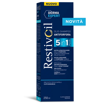 RESTIVOIL DERMA EXPERT SHAMPOO ANTIFORFORA 5 IN 1 250 ML