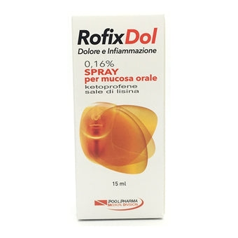 ROFIXDOL INFIAMMAZIONE E DOLORE*spray mucosa orale 15 ml 0,16%