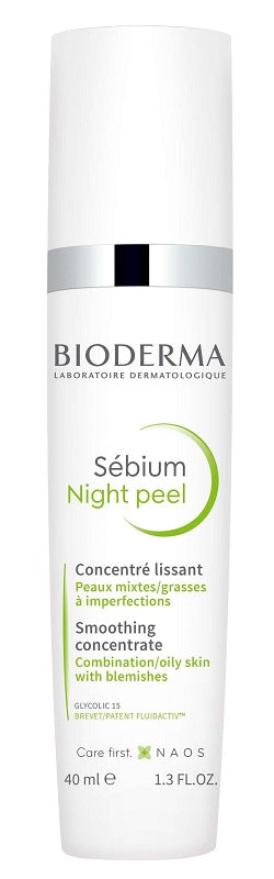 BIODERMA Sebium Night Peel Concentrato peeling levigante notte 40 ML