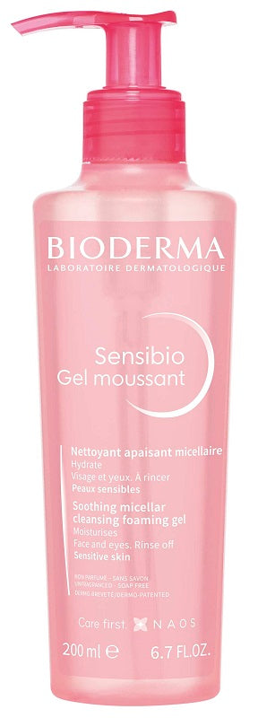 BIODERMA Sensibio Gel Moussant gel struccante micellare 200 ML