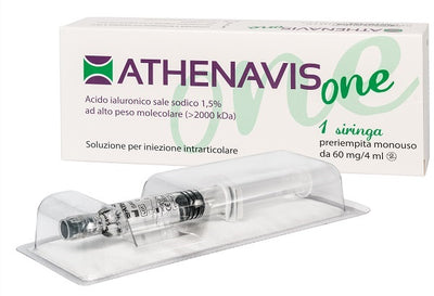 SIRINGA INTRA-ARTICOLARE ATHENAVIS ONE ACIDO IALURONICO 1,5%4 ML